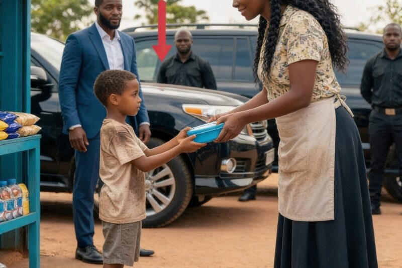 Poor Lady Fed A Homeless Boy Every Day, One Day, 4 Luxurious Cars Came Looking for Him