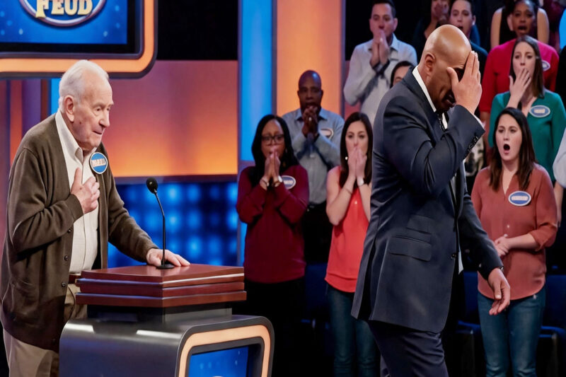 Steve Harvey WALKS OFF Stage When 95-Year-Old Reveals What His Wife Did Before She PASSED