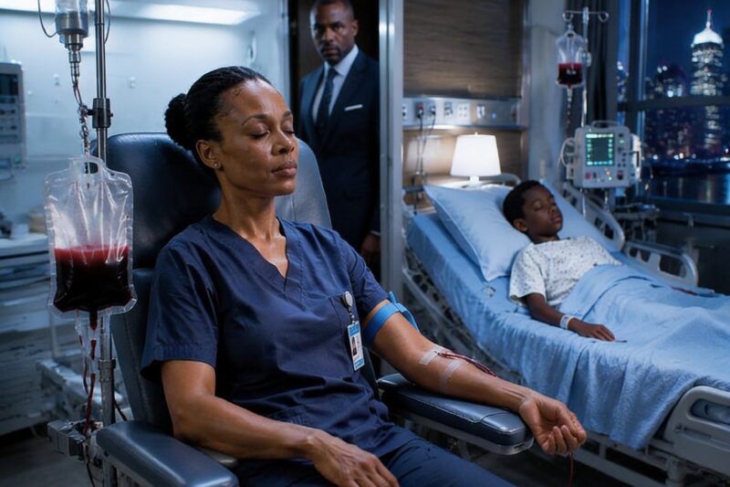 She Donated Blood Every Month For 2 Years.Unaware The Child She Was Saving Was The Billionaire’s Son