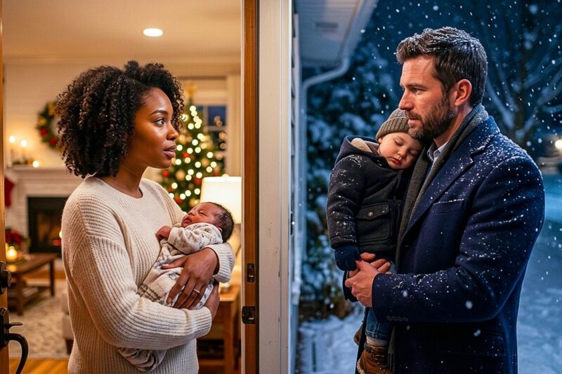 Single Mom Sheltered a Freezing Billionaire and His Son—Days Later, Everything Changed