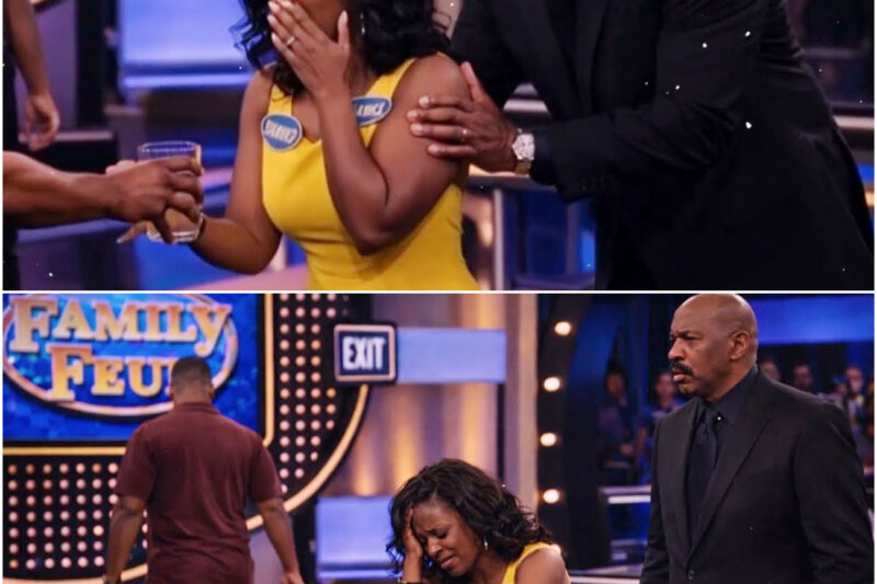 Husband walks out on Family Feud — what his wife did next made Steve Harvey completely lose his mind