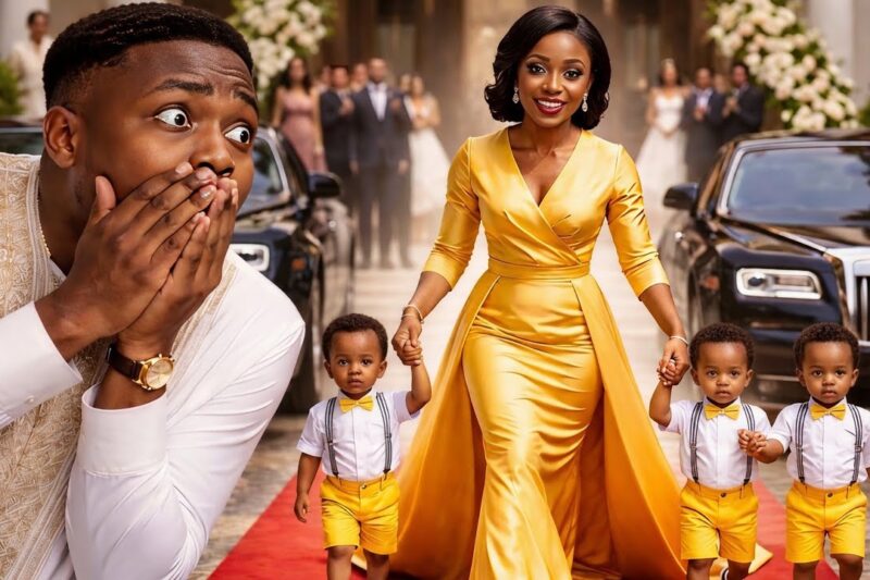 He Invited His ‘Barren’ Ex-Wife to His Wedding… But She Arrived With TRIPLETS