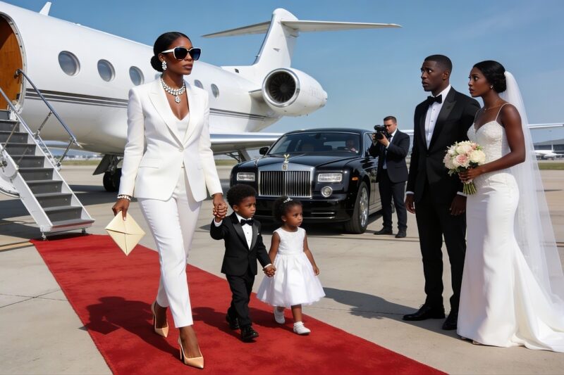 Ex Husband Invited Poor Ex Wife To His Wedding — She Arrived In Billionaire’s Jet With His Twins