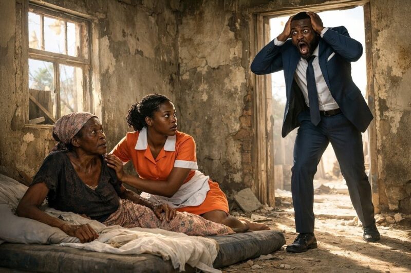 Billionaire Followed His Maid to an Abandoned House — What She and Her Mother Revealed Shocked Him