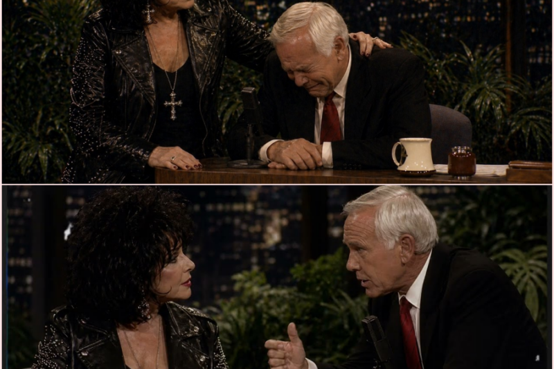 Johnny Carson Had 13 DAYS LEFT… Then Elizabeth Taylor Said 3 Words That Left Him In Tears ht