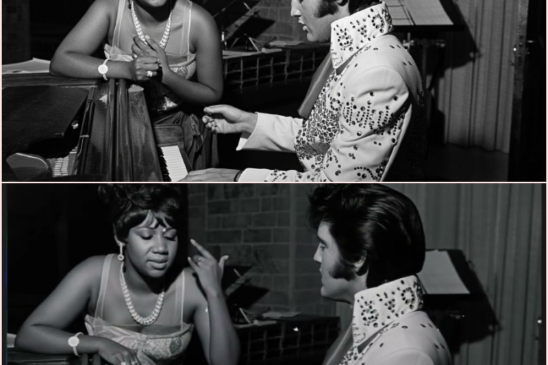 Aretha Franklin Watched Elvis Change the Song — Her Reaction Said Everything – HT