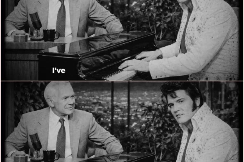 Johnny Carson Dared Elvis Presley to Play the Piano on Air — Minutes Later, Carson Was in Tears! – HT