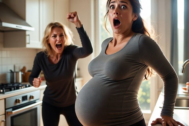 When I was eight months pregnant, my greedy sister-in-law tried to take the $150,000 meant for my children while my husband was away. I stood up to her, but she flew into a rage and slammed her fist into my swollen belly — my water broke immediately. Still, she didn’t stop. She yanked my hair and dragged me across the floor. The pain was excruciating, and I eventually blacked out. Hours later… – True Stories