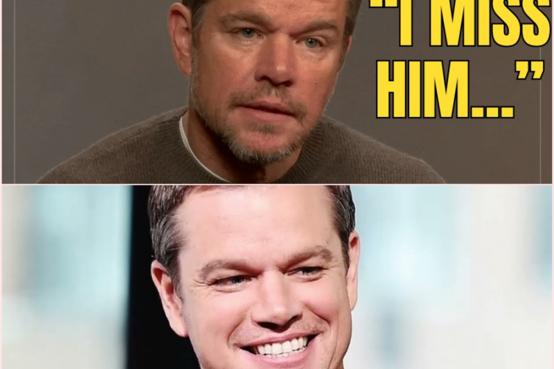 After Decades, Matt Damon Reveals the Truths about Robin Williams. – HT