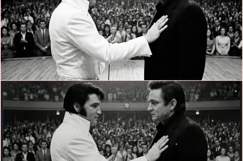 Johnny Cash DARED Elvis to Sing GOSPEL Live — What Happened Made Cash Break Down on Stage  ht