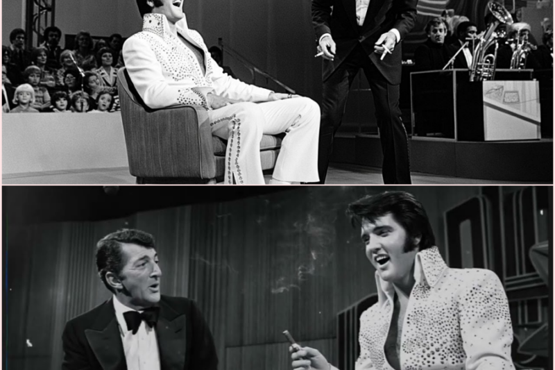 Elvis LAUGHED when Dean Martin challenged him — his comeback left the room silent – HT