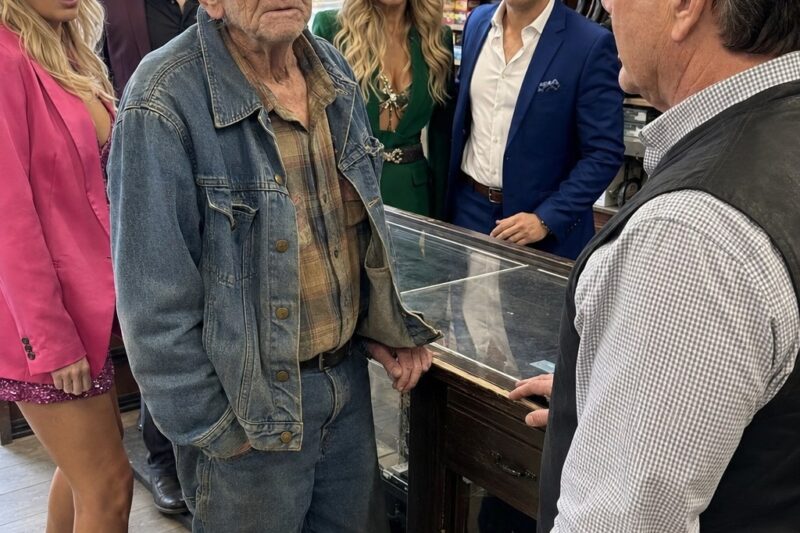 They Mocked the Quiet Old Man at the Gun Shop, Until the Owner Recognized the Name Everyone in Town Had Forgotten