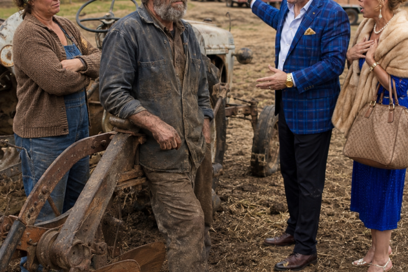 He Bought a $90 Plow Everyone Laughed At—Then the Neighbor’s $4,200 Showpiece Disappeared, and an Old Ledger Started Talking