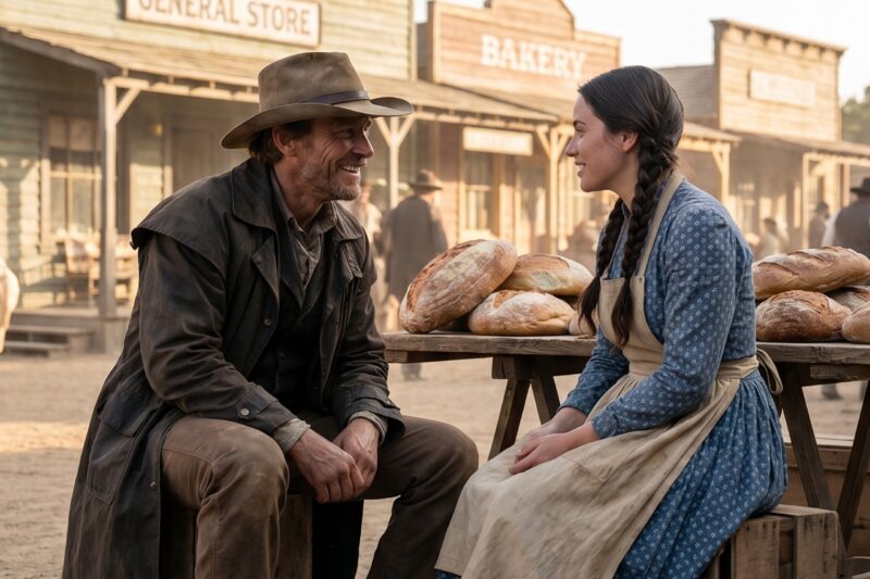 He Bought Her Bread Every Morning — By Winter, He Asked for Her Hand and Gave Her a Bakery