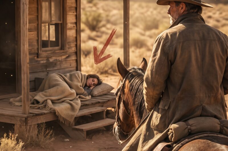 A Millionaire Cowboy Saw a Woman Sleeping in a Run-Down Ranch House —Then He Did the Unexpected