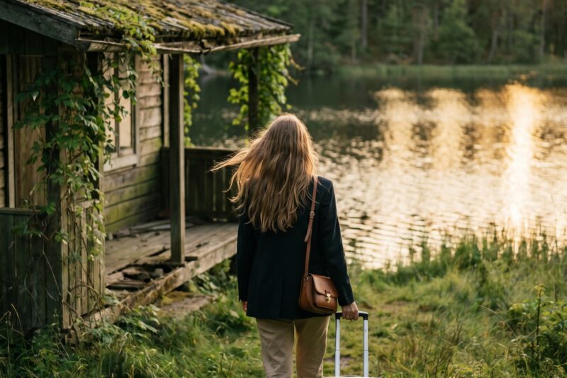 At 24 She Bought a Lakeside Cabin for $20 — What Was Hiding There Rewrote Her Entire Story
