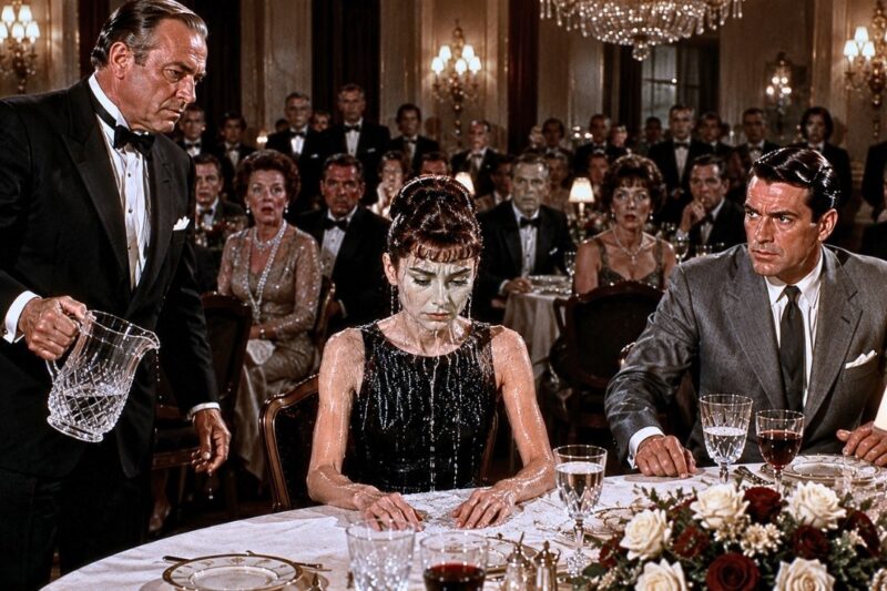 Hollywood Mogul Insulted Audrey Hepburn at Dinner — Then Gregory Peck Stood Up! D