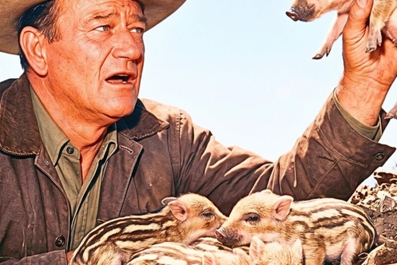 John Wayne Shot a Wild Boar Alone — What He Did at 3 AM in the Forest No One Was Supposed to See D