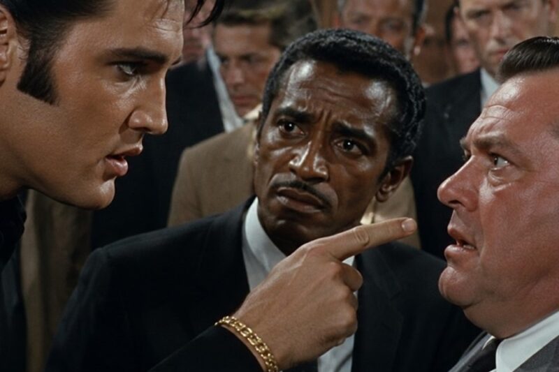 HE CALLED SAMMY DAVIS JR. THE N-WORD… THEN ELVIS PRESLEY DID SOMETHING THAT STUNNED LAS VEGAS D