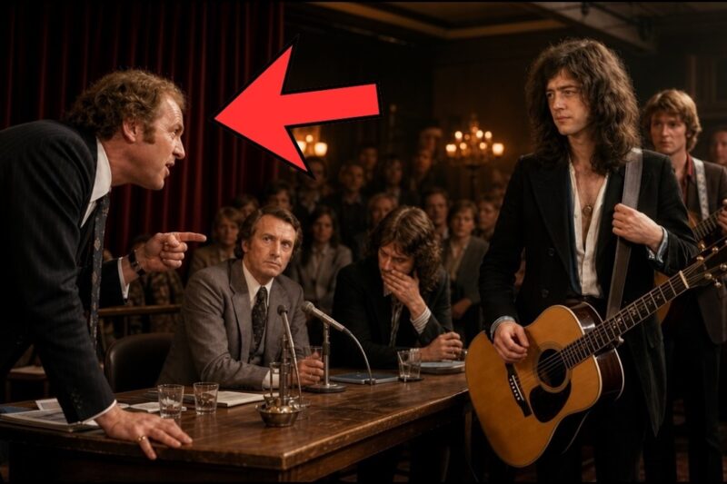 He Didn’t Know It Was Jimmy Page — The Judge Challenged Him in Front of 300 People D