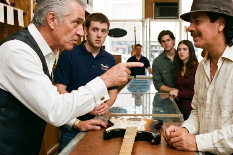 Guitar Shop Owner Told Carlos Santana The Beginner Guitars Are Over There His Reaction Was Legendary D