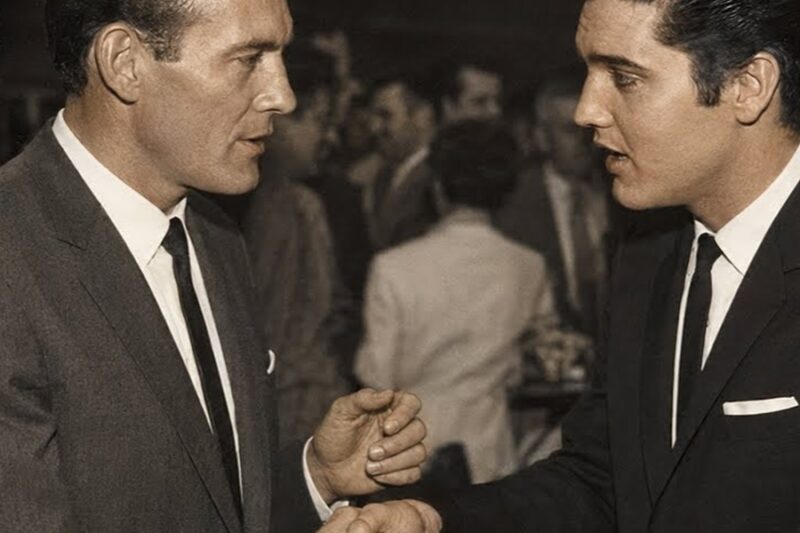 “Carl Perkins Wrote This Song.” — The Night Elvis Put The Weight Down. D