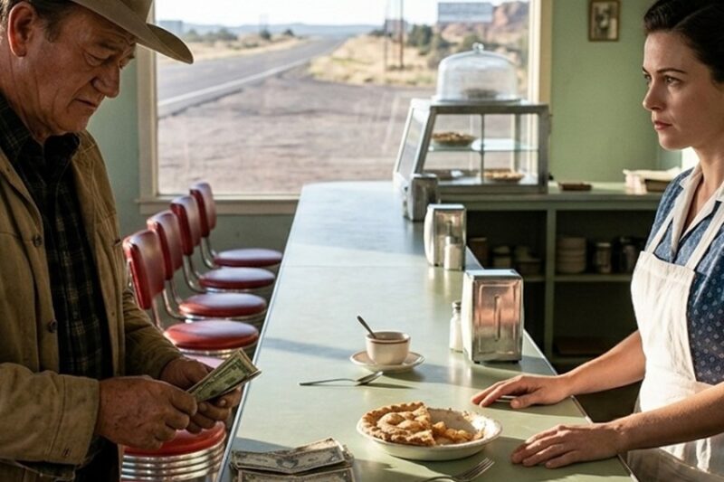 John Wayne Walked Into A Nine-Stool Diner On Route 66 In 1955—Thn He Counted Out $480 On The Counter D