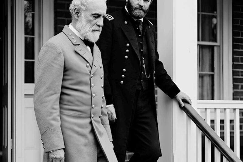 “The Empty Chair” — What Grant Felt When Lee Walked Out of Appomattox D