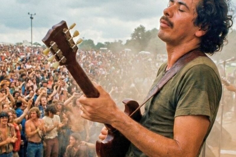 Carlos Santana Received a Phone Call 4 Days Before Woodstock, Almost Missed Woodstock… D