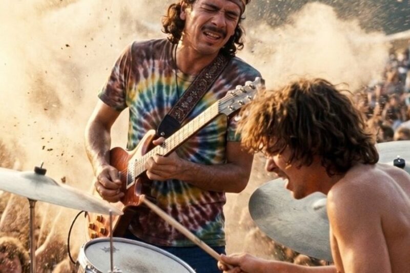 Carlos Santana took LSD at Woodstock—thought guitar alive, played greatest solo ever! D