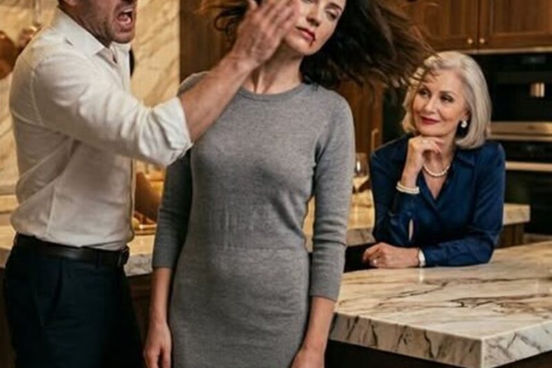 MY HUSBAND SLAPPED ME OVER COFFEE—THE NEXT MORNING, HE TURNED PALE SEEING WHO WAS WAITING AT OUR TABLE D