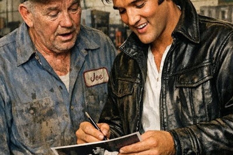 “A Small-Town Mechanic Didn’t Recognize Elvis Presley… Until This Happened” D