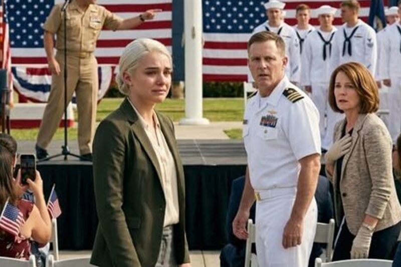 At my brother’s Navy SEAL ceremony, my mother told me to learn from him—then the rear admiral stopped the entire crowd and said my real title out loud.  D