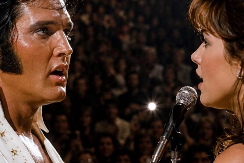 Elvis Presley Suddenly Stopped Singing When A Mystery Woman Walked On Stage D