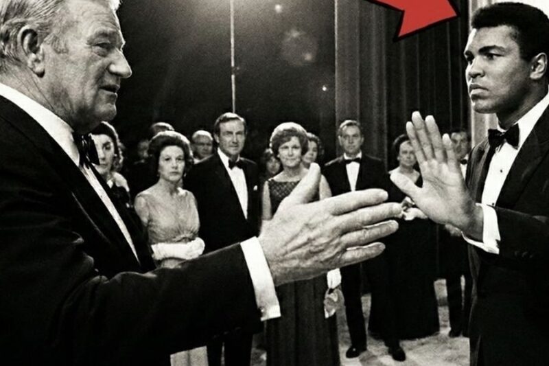 John Wayne Extended His Hand to Ali in 1974 — Ali’s Refusal Made 2,000 People FREEZE D