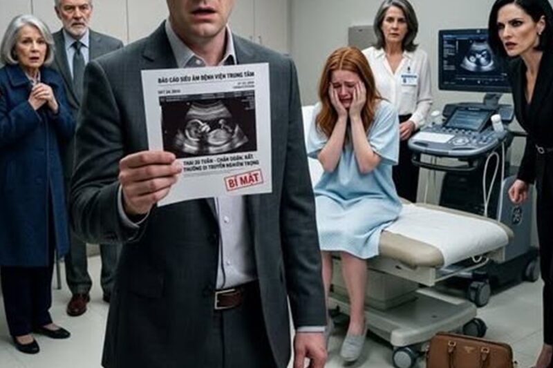 5 minutes after the divorce, I boarded a flight overseas with my two children. At the same time, all seven members of my ex-in-laws’ family had crowded into the maternity clinic to hear the ultrasound results for his mistress, but what the doctor said left every one of them frozen. D