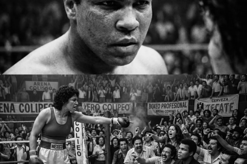 An Undefeated Female Fighter Called Out a Man in the Crowd — She Didn’t Know It Was Muhammad Ali… JJ