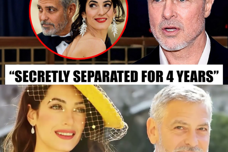 At 61, Brad Pitt Reveals The REAL REASON About George Clooney’s Marriage