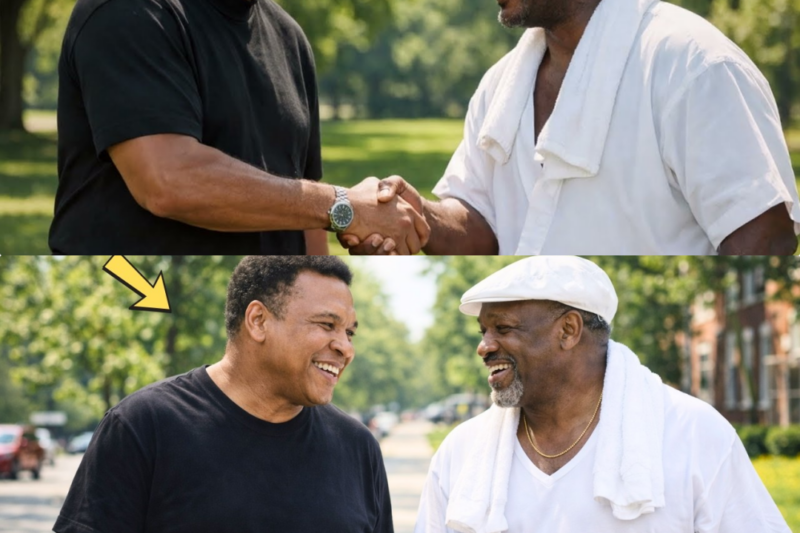 “Muhammad Ali & Joe Frazier Meet Again After 40 Years — This Emotional Moment Went Unnoticed. JJ