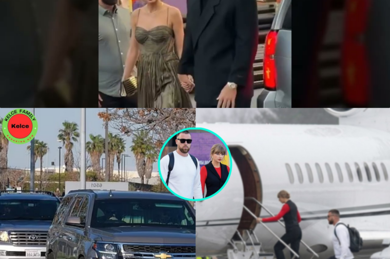 A Grand Departure: Taylor Swift and Fiancé Travis Kelce Capture the World’s Attention with an Elegant, Protective Exit from New York City Following an Exclusive Wedding Celebration