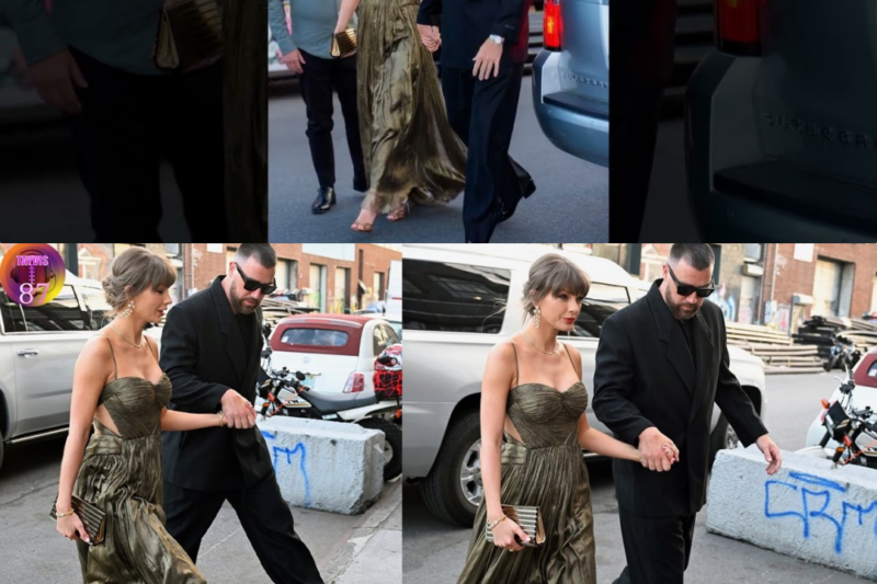 A Golden Prelude: Taylor Swift and Travis Kelce Radiate Pure Romance and Historic Hollywood Glamour at an Intimate Brooklyn Wedding