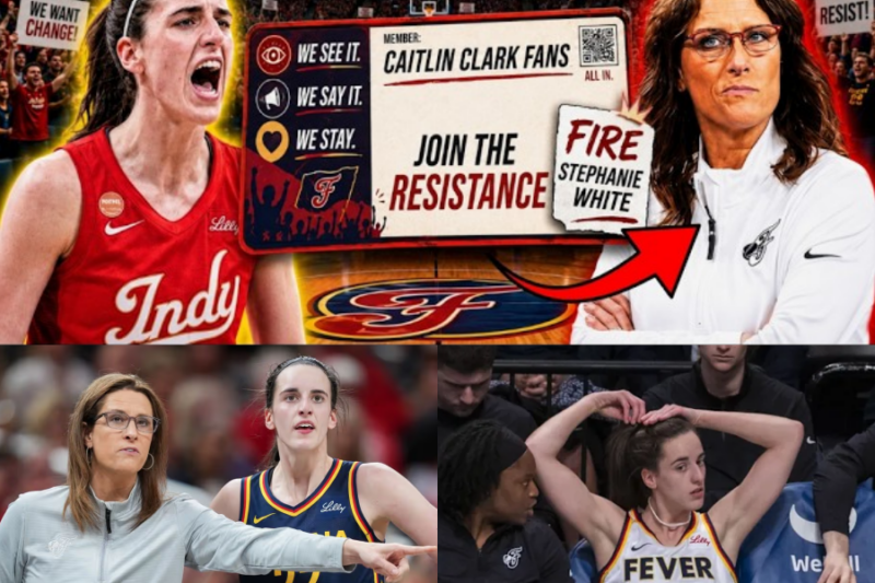 The Fever’s Breaking Point: How an Organized Fan Boycott is Demanding Stephanie White’s Immediate Firing