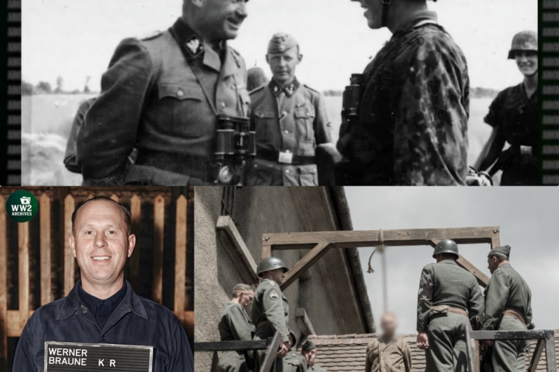 Execution of Nazi Einsatzgruppen Who Massacred Over 1 Million Civilians: Landsberg Prison 1951 JJ