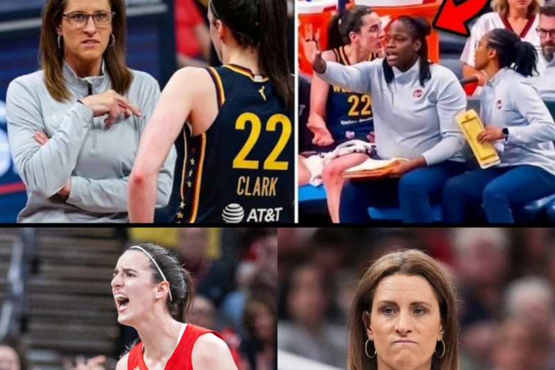 The Breaking Point: Caitlin Clark Erupts in Shocking Sideline Clash Over Offensive Control