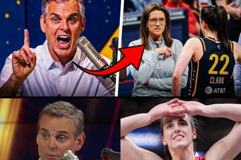 Colin Cowherd Drops a Bombshell on National TV: The Coaching Crisis Tearing the Indiana Fever Apart