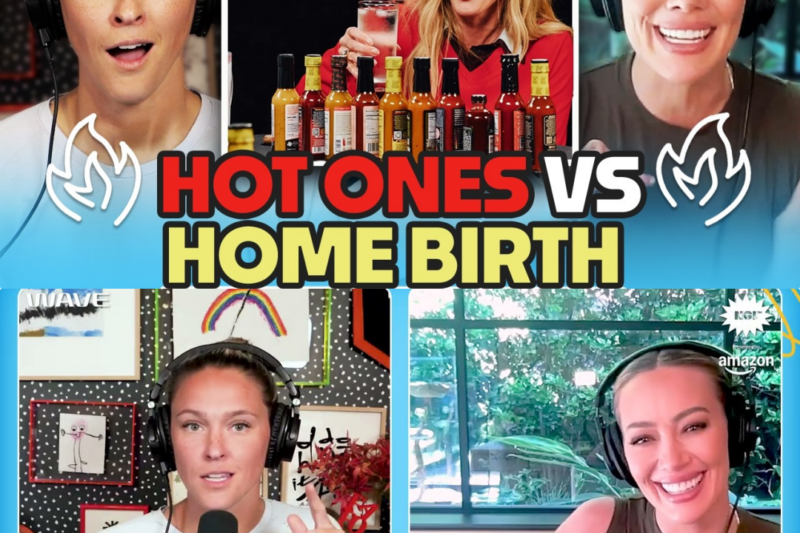 From Living Room Birth Pools to Blazing Hot Wings: Hilary Duff and Kylie Kelce Talk Motherhood, Media Pressure, and the Ultimate Physical Challenges