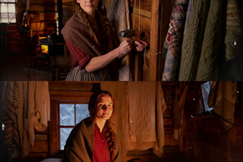Settlers Laughed When She Hung Quilts Two Inches From Every Wall — Her Cabin Stayed Warm All Winter