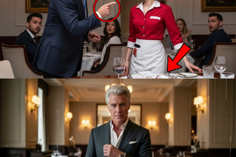 Billionaire Yells At Waitress — She Says One Sentence That Freezes The Entire Restaurant – Ty