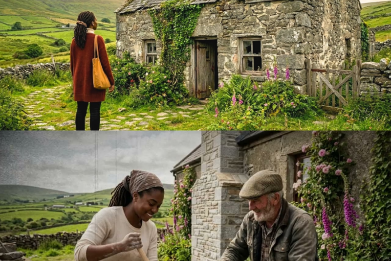 Kicked Out at 18, She Bought a $1 Stone Cottage—What She Found Beneath the Hearth Shocked Everyone