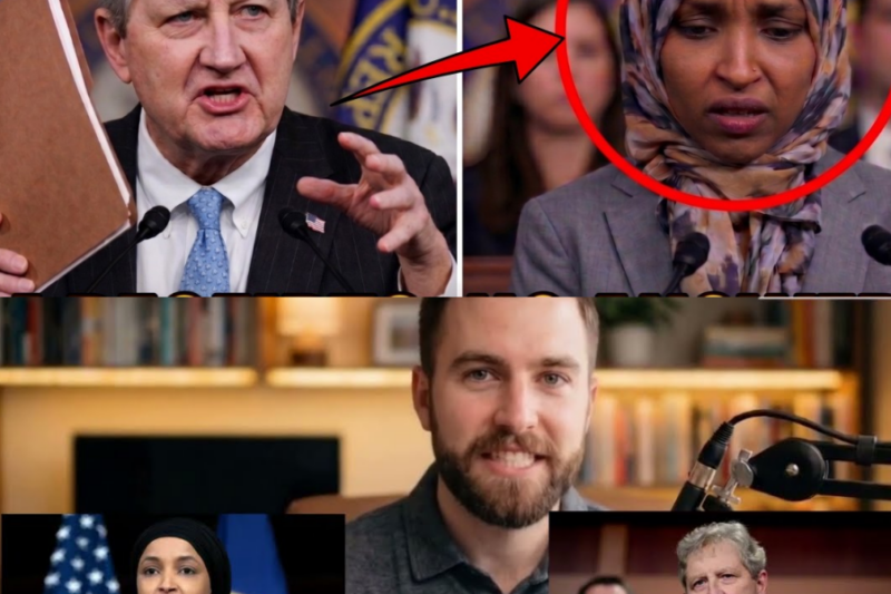 Senator Kennedy Opened His Receipts Folder on Ilhan Omar… She Had NO Answer! – Ty